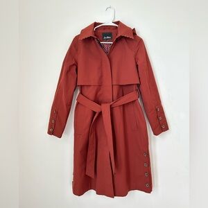 Sam Edelman Belted Trench Coat, size small